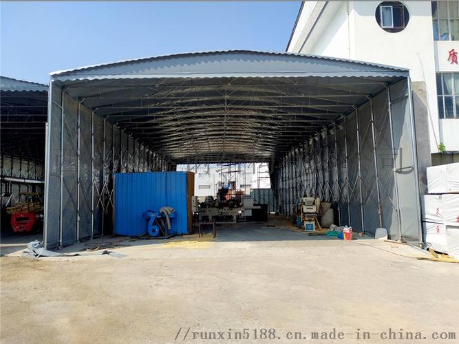 西安移动推拉篷——多功能烧烤大排档停车遮阳雨棚，灵活实用一步到位